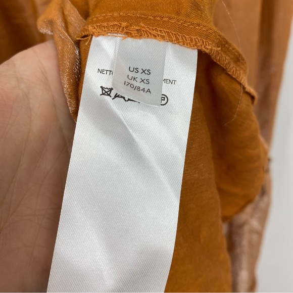 Anthropologie Maeve Soraya Shimmer Tiered Maxi Dress XS - Picture 7 of 11